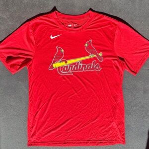 Nike Red Short Sleeve Tee